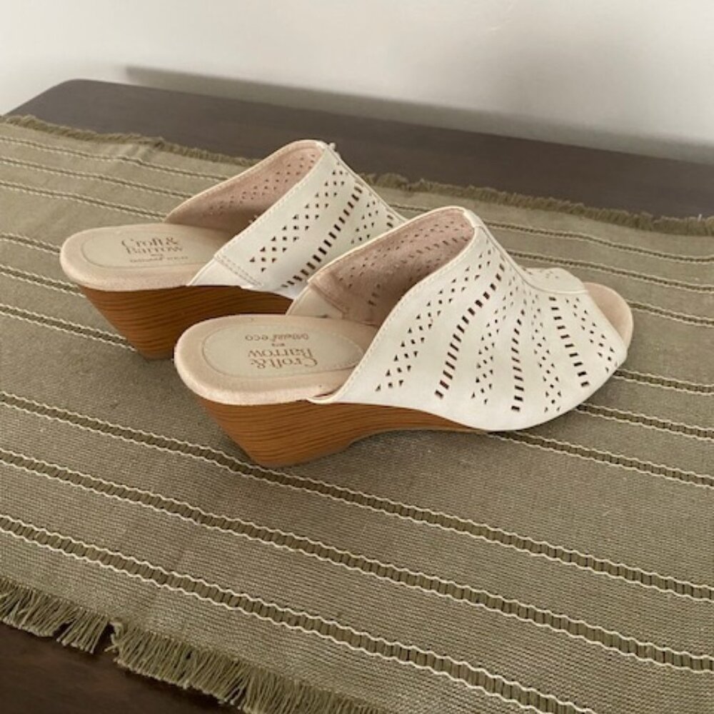 Wedge Sandals | Croft & Barrow Ortholite | Women's Size 8